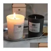 Candele Ins Style Aromaterapia Interni per la casa Fragranza Candela fatta a mano Confezione regalo Nicchia Nordic Bigiotteria Accessori per la camera da letto Drop Deliv Dh2Lg