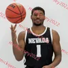 Tre Coleman Nevada Basketball Jersey 20 Daniel Foster 34 John Flannigan 42 K. J. Hymes Jr. 33 Tylan Pope Nevada Wolf Pack Maglie da uomo cucite personalizzate