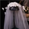 Hair Clips Handmade Flower Veil Bride Elegant Romantic Wedding Dress Po Studio Accessories