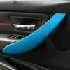 Alcantara wrap кожаная дверь дверная дверь панель подлокотника ABS Covers Car Stickers Caryling для BMW F30 F31 F32 F34 F36 3GT 3 4 Series236K