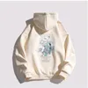 남자의 후드 땀 셔츠 2023 한국 스튜디오 Wooyoungmi 디자이너 패션 브랜드 프린팅 까마귀 대형 슬리브 a ​​남자 여자 재킷 탑 옷 230731