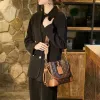 Marca Diseño de lujo Vintage Cubo Hombro Monederos Moda Mujer Estilo retro Hombro Crossbody Bolsos Bolso Tote Louisity Vuttonity Diseñadores Bolsos a1