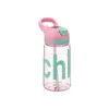 Water Bottles With Cute Plastic Juice Bottle Capacity Coffee Korean Drinking 450/550ml Large Handle Milk Straw Portable