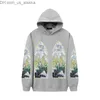 Mens Hoodies Moletons Rhude Hoodie 2023ss Outono e Inverno Quem Decide Guerra Fragmentada para Homens Mulheres U5RH