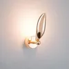 Wandlamp Moderne LED Zeemeeuw Vorm Vogel Licht Creatieve Gouden Blaker Binnenverlichting Home Decor Voor Slaapkamer Woonkamer