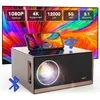 Autres appareils électroniques Projecteur XIDU 4K Full HD Natif 1080P 12000 Lumens Android 9 0 Bluetooth 5 0 Keystone 5G WiFi Lumière du jour Home Cinéma extérieur 230731