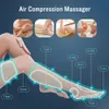 Beinmassagegeräte Pressotherapie-Massagegerät 2000 mAh wiederaufladbarer Akku Waden-Oberschenkel-Airbag-Massagegerät zur Muskelentspannung Schmerzlinderung 230801