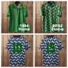 90 91 92 93 Noord-Ierland Voetbalshirts Retro Heren Nationale Team Thuis Grijs Wit Uit Voetbalshirt Korte Mouw Jersey Sport Set