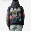 Men's Hoodies Sweatshirts Graffiti Star Foam Print Loose Casual Hooded Hoodies for Men and Women Stranger Things Fleece Pullover Sudaderas Y2k Sweatshirts T230731