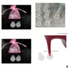 Shoe Parts Accessories Wholesale Quality Omens Shoes Heel Stoppers Clear Round Dia 10Mm Ladies High Heels Protectors Drop Series Randomly