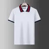 Мужские поло в летних повседневных рубашках Дизайнер Mens Polos Plys Print Print Fashion Polo рубашки для мужчин