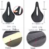 Bike Saddles ELITA ONE MTB Road Saddle 240 143mm Carbon Fiber Super Light Leather 96g 230801