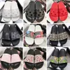 2023 Designer Män kvinnor Sandaler med rätt blomma Box Dust Bag Shoes Snake Print Slide Summer Wide Sandal Slipper Storlek 35-48 L3