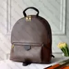 Designer Backpack in pelle Backpack LL10A SPECCHIO SCARA DI LUSSO DI LUSSO DI LUCIDA DI LUCIMA