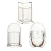 2pcs Toothpick Holders Toothpick Container Popular Transparent Household Table Dust proof Portable Box For Home Living Room Decor R230802