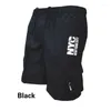 Shorts Masculino Summe Cintura Elástica Cargo Calças de Trabalho Esportes Casuais Macacão Praia de Alta Qualidade Ao Ar Livre