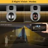 Caméra WiFi 4MP avec double écran bébé moniteur Vision nocturne intérieur Mini PTZ sécurité IP caméra CCTV Surveillance iCsee caméras