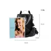 School Bags Large Backpack Women Leather Rucksack Teenagers Travel Backpacks Shoulder Antitheft Girls Mochila Back Pack 230801
