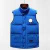 Designer Down Vest Pocket Jackets Högkvalitativ NFC Women Parka ärmlös pufferjacka dragkedja Män