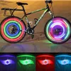 3 modos de iluminação led néon luz de raio de roda de bicicleta à prova d' água cor aviso de segurança de bicicleta luz piscando acessórios de ciclismo