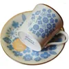 Xícaras picadas de café expresso CEFE CEFE CHEFE Viagem Drink estética Presente personalizado Taza de Ceramica Conjunto de barra de jantar de cozinha