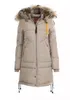 Jackets femininos de estilo longo parka grossa e com capuz de casacos com capuz de casacos de maio Tops 50ny#