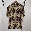 Men's Casual Shirts Ghosthead Pattern WACKO MARIA Shirt Women's Aloha Light Top