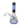 Slugged Bottom Tipo de vaso Cachimbas Bong de vidrio Reciclador Fumar Tubería de agua Dab Rig 19 cm de altura con junta de 14 mm