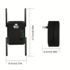 1pc WiFi Extender Booster مكرر للمنزل في الهواء الطلق ، 1200 ميجابت في الثانية و 45 أجهزة ، Wifi 2.45 جيجا هرتز النطاق WIFI الإشارة القوية القوية ، 360 ﾰ التغطية