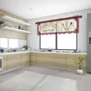 Rideau cuisine rétro couverts petite fenêtre Tulle pure courte chambre salon décor à la maison Voile rideaux