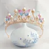 Accessoires pour cheveux cadeau de fête papillon cristal perle belle couronne ornement pour enfants coiffure cerceau coréen