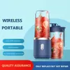 Fruktgrönsaksverktyg Mini Portable Blender Wireless Electric Juicer Lemon Orange USB Laddning Juicing Cup Squeezer Smoothie Machine 230802