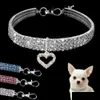 Colliers De Chien Laisses De Mode Strass Pet Chat Collier Cristal Chiot Chihuahua Laisse Collier Pour Petits Chiens De Taille Moyenne Diamant Bijoux A Dh8Lo