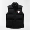 designer vers le bas gilet vestes de poche de haute qualité NFC femmes parka sans manches doudoune badges à glissière hommes bas manteau décontracté gilets d'oie noir 2XL