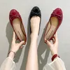 Dress Shoes Ballet Flats Casual Comfortable Leather Loafers Spring Fashion Bowknot Women's Summer Female Floors Moccasin Red 230801