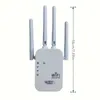 Geef uw wifi-signaal thuis direct een boost - 1200 Mbps 2.4G/5G dual-band draadloze extender/router/AP-signaalversterker!