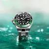 Wristwatches PAGANI DESIGN Business Left Crown Men Mechanical 100M Waterproof Sapphire Glass PD1662 GMT Watch for 230802