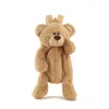 Ryggsäckar 40 cm barn söt plysch leksak härlig tecknad brun björn ryggsäck kawaii skolväska flickor pojkar dagis födelsedagsfestival present 230802