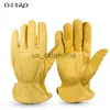 Luvas de esqui OZERO Couro de cabra Luvas de motocicleta Luvas de corrida dedo inteiro Proteção para esportes ao ar livre Equitação Cross Bike Guantes Luvas de motor J230802