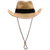 Breda randen hattar hink stor huvud man plus storlek fedora manlig sommar utomhus solskade stråhatt pappa jazz 58 cm 60 cm 62 cm 230801