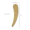 6cm outil cosmétique bâton de bambou spatule gratter cuillère DH9810 LL