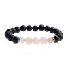 Strand Howlite 8mm Lava Stone Bracelet Femmes Mode Hommes Bracelets Cadeau Pour De Belles Perles