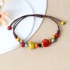 Strand Natural Advanced Light Luxury Ceramic Jewelry Niche Design Sense: Chinese Style Armband Ethnic