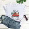 Dames T-shirts Prachtige tijd van het jaar Kerst Katoen Vrouwen Shirt Unisex Winter Grappig Casual Korte mouw Top Gift Tee