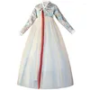 Abbigliamento etnico Coreano tradizionale per le donne Abito Hanbok Costume antico Corte retrò Corea Moda Stage Dance 10725