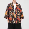 Мужские траншеи Coats Summer Retro Sunpective Clothing Cardigan Cardigan Hoot для мужчин и женщин