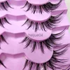 Valse wimpers 7 paar Manga wimpers Valse wimpers Little Devil Lashes Anime Lashes Full Strip Lashes Band Wimpers Make-up Cosplay Lashes x0802