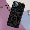 Mobiltelefonfodral Leopard Print Black Cheetah Mönsterfodral för iPhone 11 14 12 13 Pro Max X XR XS Max SE 2020 6S 7 8 Plus 12 13 Mini Cover Shell L230731