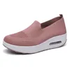 Dress Shoes Women Flat Sneakers Comfy Light Thick Sole Breathable Mesh Female Slip On Durable Spring Stylish Trend Leisure Flats 230801