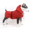 Odzież dla psów 2023 Płaszcz Rain Pet Koszyk deszczowy Wodoodporny garnitur
